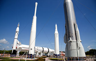 Raketengarten in Cape Canaveral